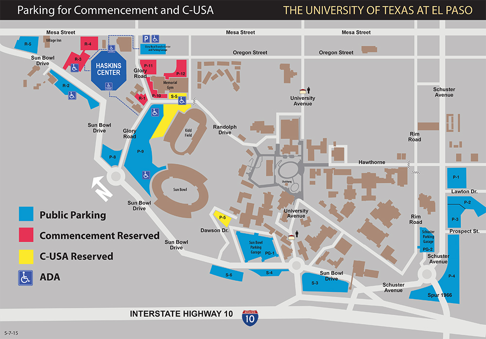 Parking for Commencement and C-USA (3)