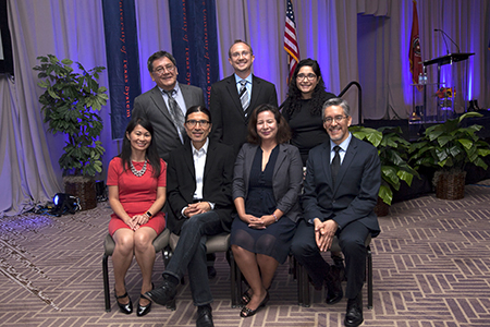 The University of Texas System Board of Regents honored seven UTEP faculty members for their extraordinary performance and innovative instruction in the classroom with the highly prestigious 2016 Regents’ Outstanding Teaching Award. Photo by Beverley Barrett.